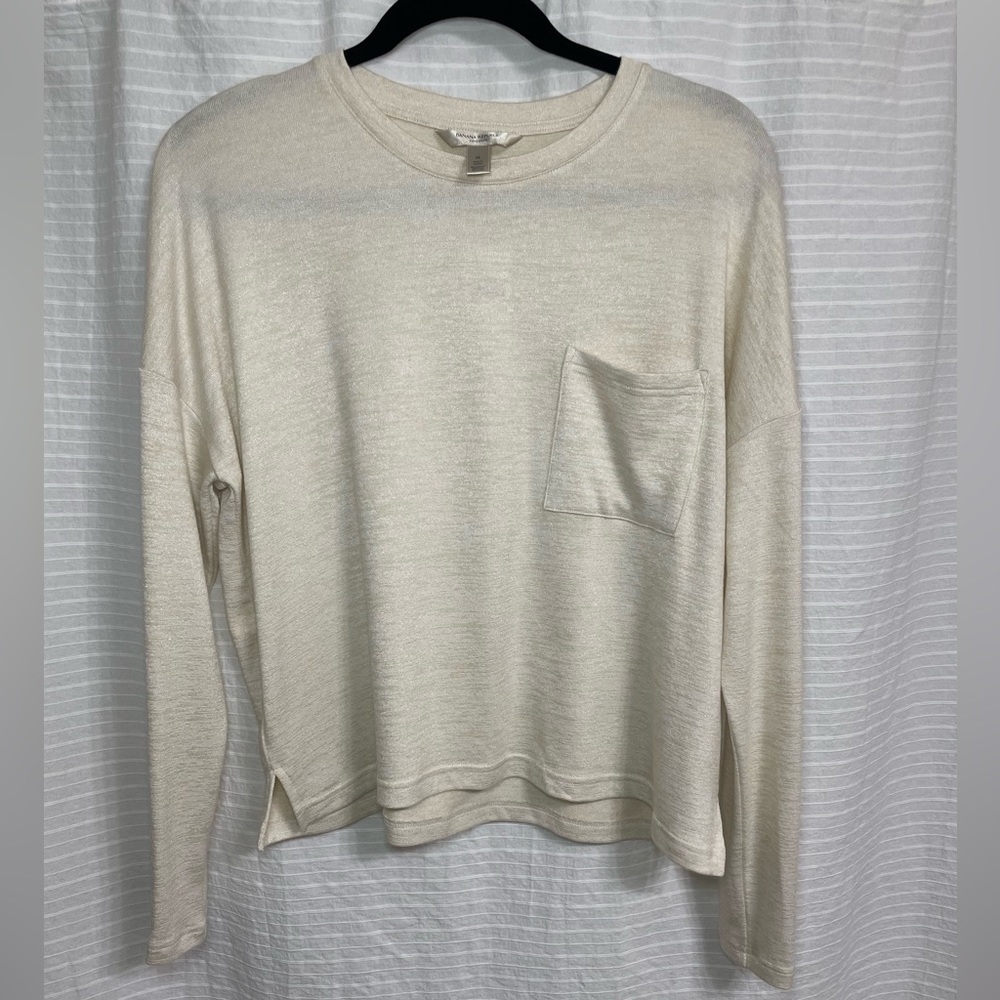 NWT | Banana Republic | Luxespun Pocket Tee Shirt | M